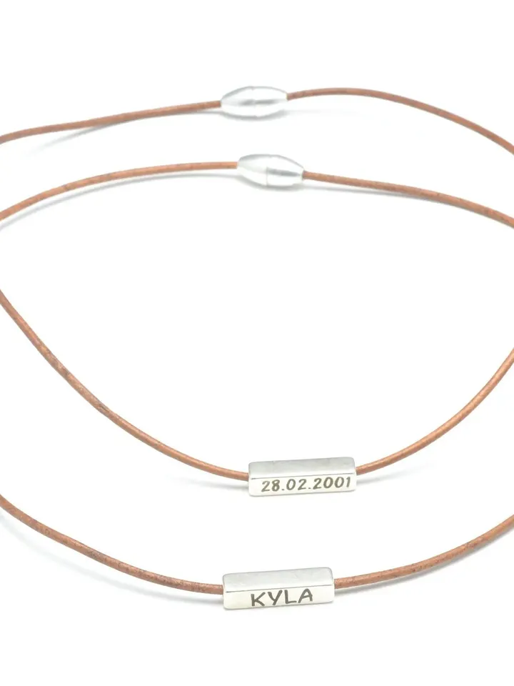Sisters Horizontal Bar Necklace Personalized, Child Name Necklace, Personalized Jewelry, Gift for Her, Engraved Custom Name Necklace
