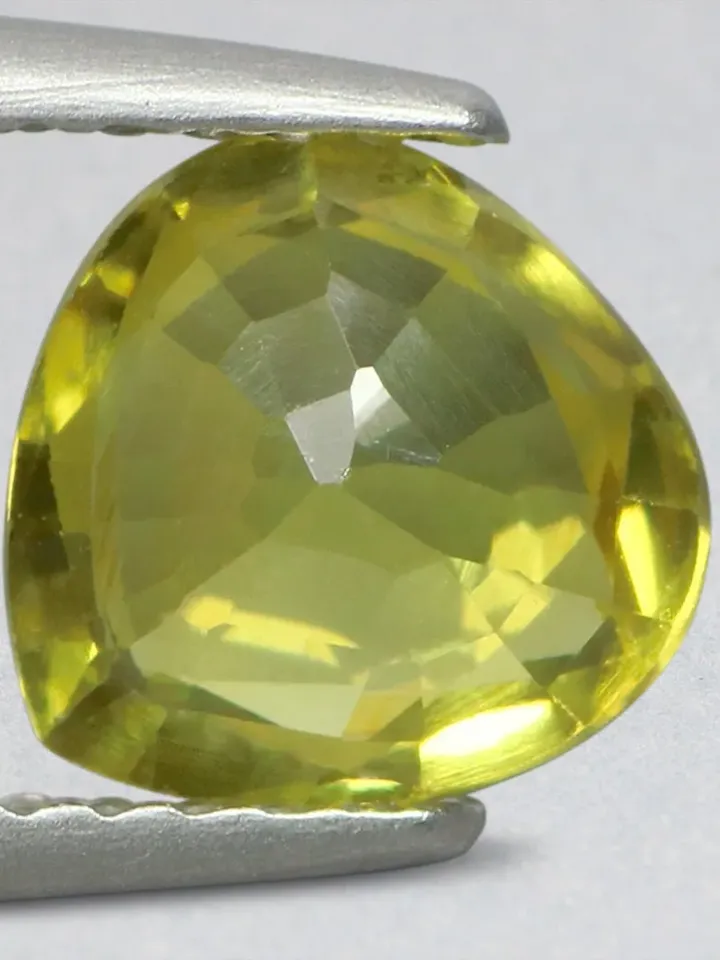 1.32 CT Flawless Rare! Unheated 100% Natural Yellow Mali Garnet