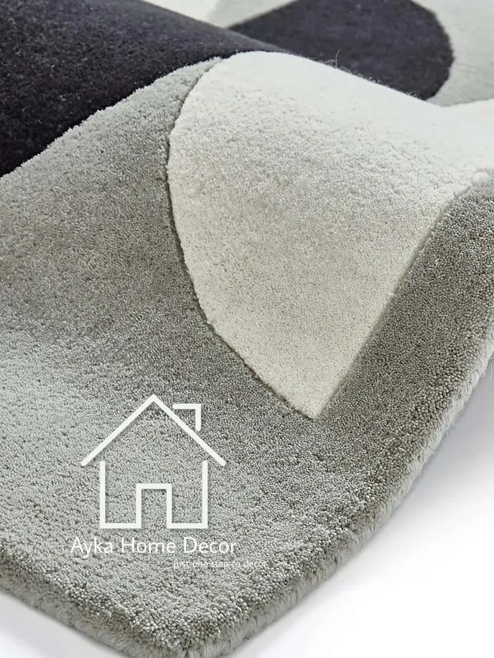 New Bonnie Hand Tufted 100% Pure Woolen Area Rug For Hall Kitchen Living Room Bed Room Bath Room Dining Room Kids Room Carpet / Christmas