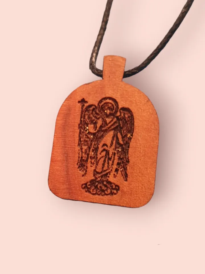 Kazan Mother of God pendant | wooden religious medallion | Orthodox store