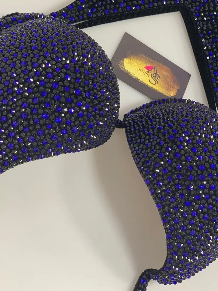 Bluish-black Pomegranate Korea - fitness bikini