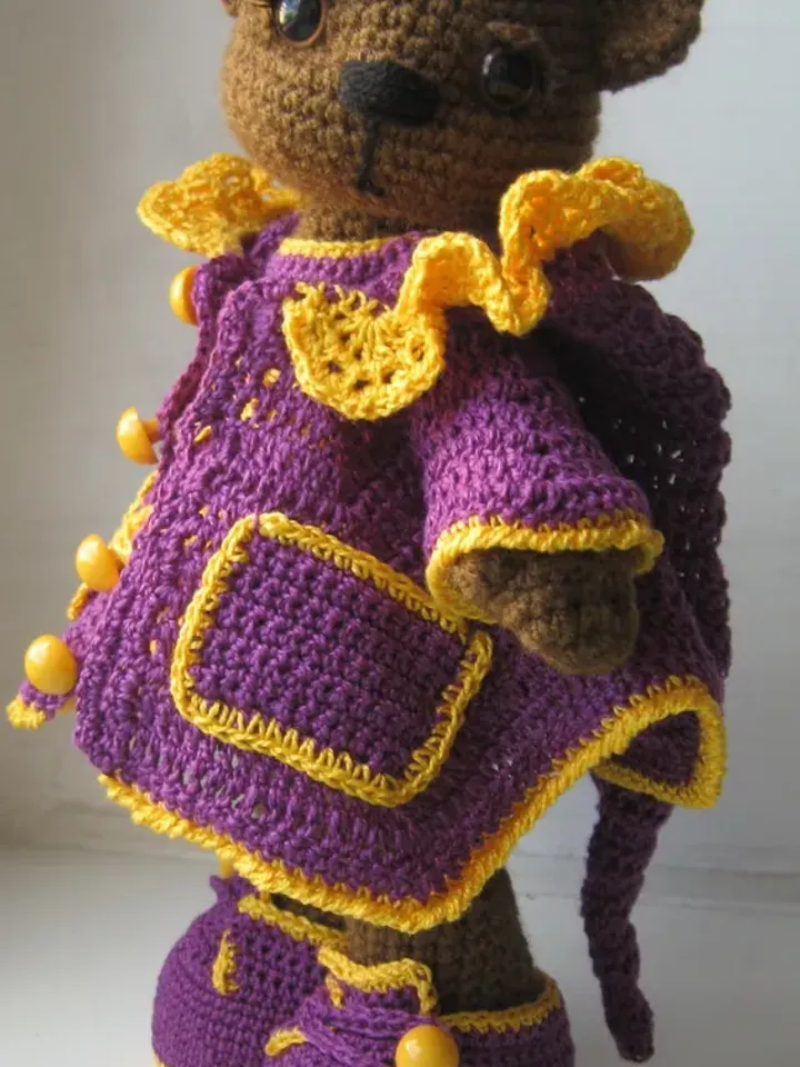 TUTORIAL: Little Bear SASHEN'KA crochet pattern*