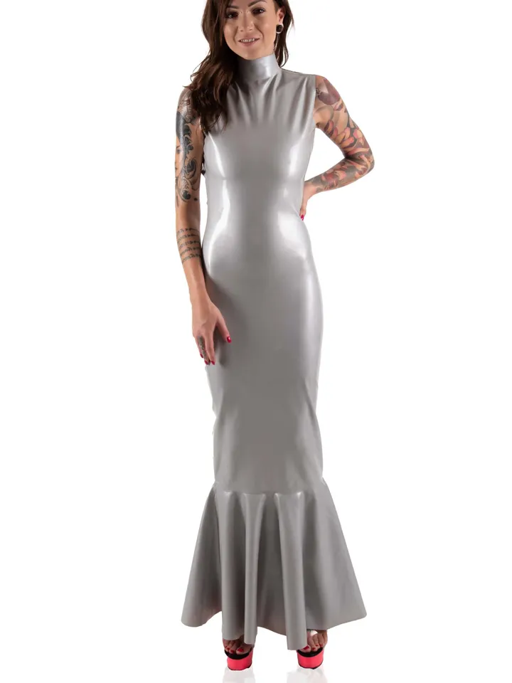 DuckyDucky Sirena Dress - in real latex