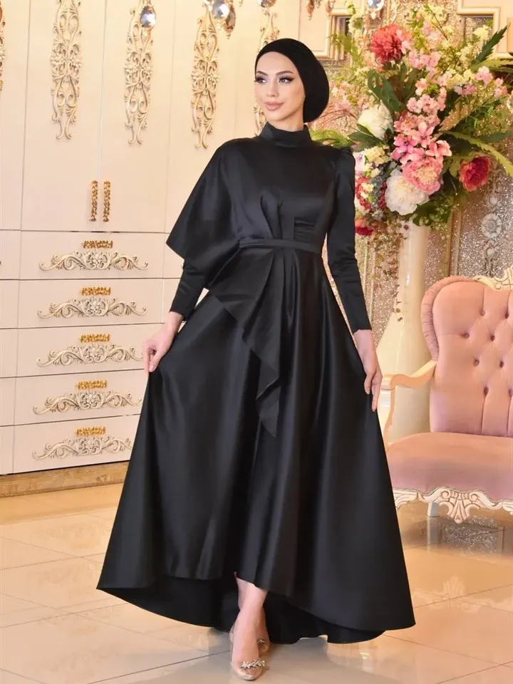 AHUNARE HIJAB - Wedding Dress, Muslim Evening Gown, Nikah, Islamic Wedding, Engagement, Bridesmaid