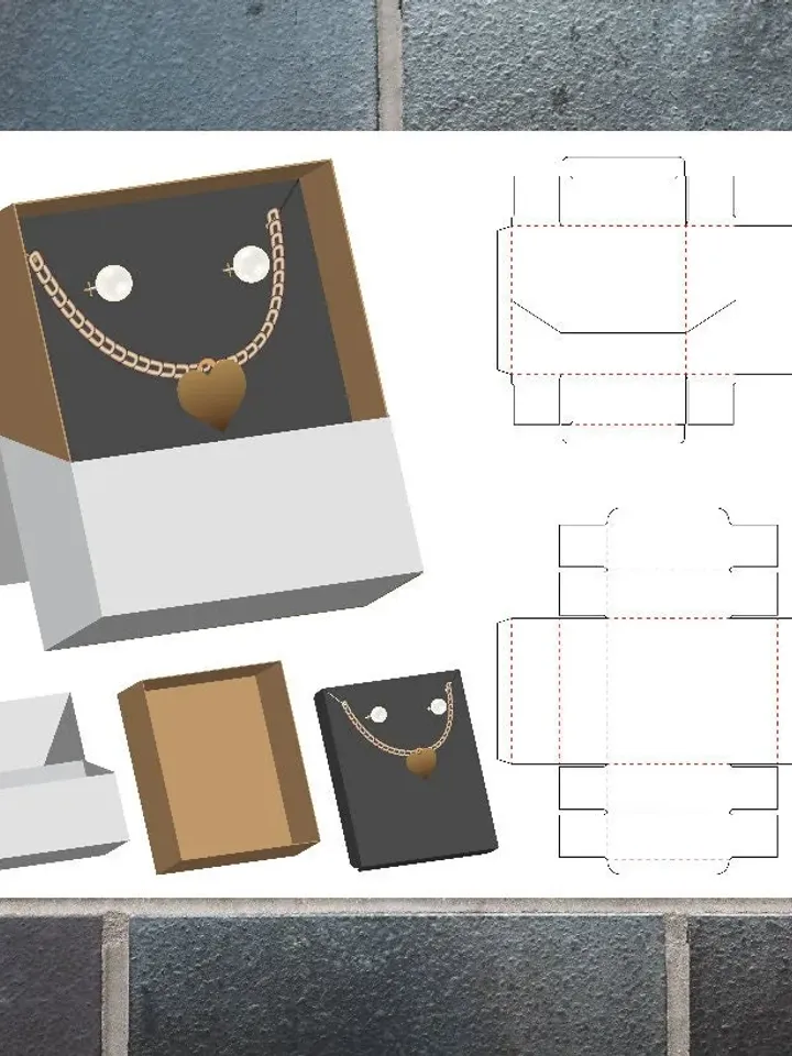 Box template Gift box SVG Party Favour Box Cricut Box PDF printable pattern Instant download box gift package paper pattern