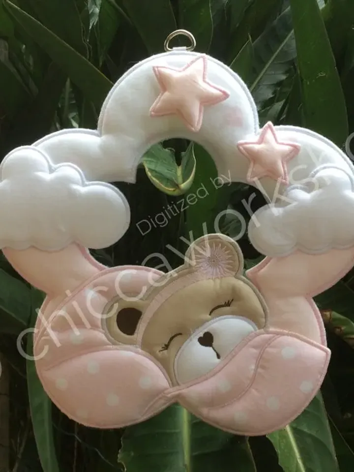 ITH Ghirlanda Fiore - Ricamo a macchina con tutorial