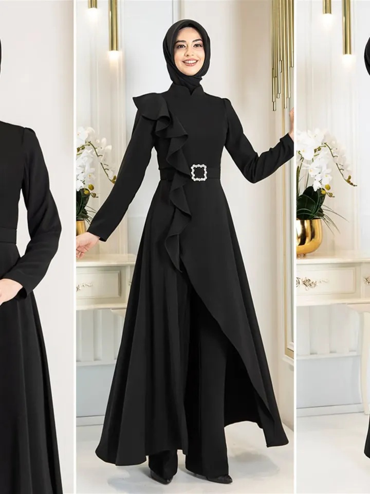 AHUNARE HIJAB - Wedding Dress, Muslim Evening Gown, Nikah, Islamic Wedding, Engagement, Bridesmaid