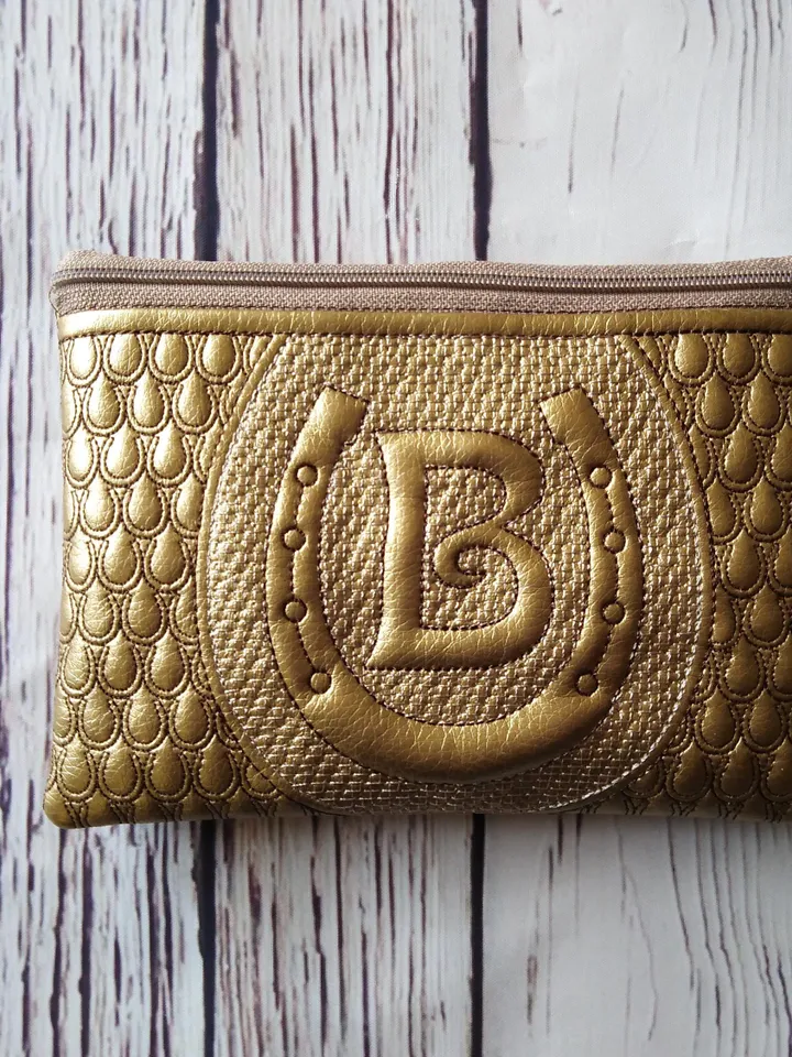 Machine embroidery designs ITH zippered bag letter travel zip bag embroidery design zippered bag Embroidery Design. File Instant Download