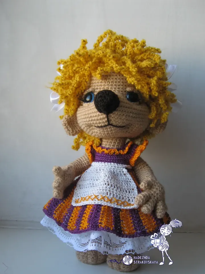 TUTORIAL: Hedgehog Theodora crochet pattern*