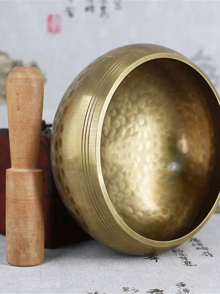 Gandhanra 3.2"-7.9" Tibetan Handcrafted Singing Bowl For Sound Healing,Meditation,Relaxation,Yoga,Chakra Balancing and Collection