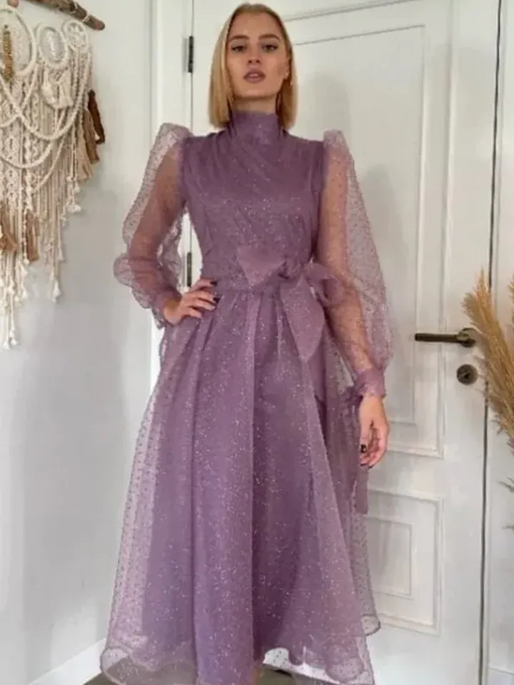 AHUNARE HIJAB - Wedding Dress, Muslim Evening Gown, Nikah, Islamic Wedding, Engagement, Bridesmaid