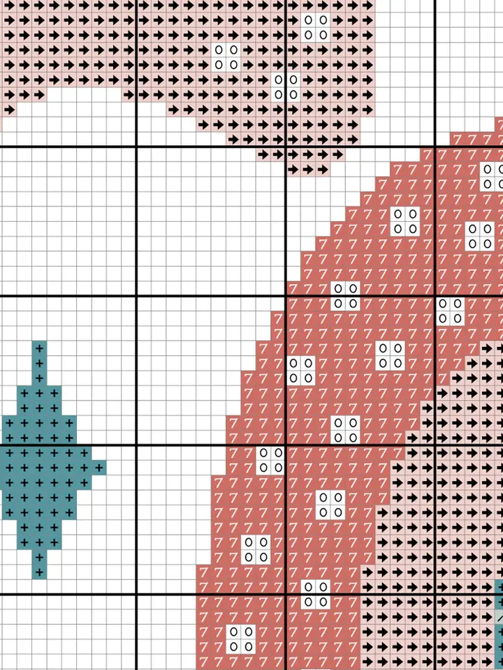 Baby Cross Stitch Pattern. Animal Cross Stitch. Nursery Cross Stitch.