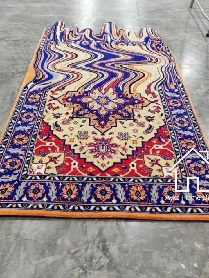 Melting Persia Handmade Tufted 100% Fine wool Trending carpet and rugs for Living Room and for kids room / Modern Persian Rug / Christmas