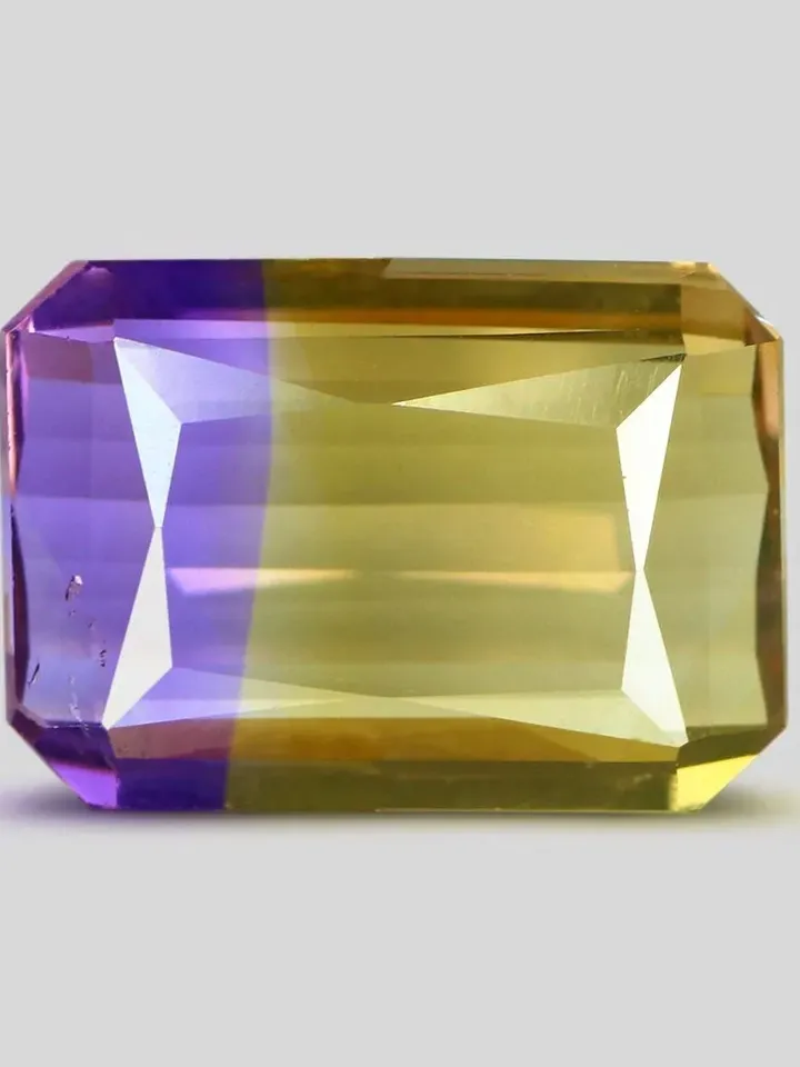 9.01 CT Sensational Rarest Bi Color Unheated 100% Natural Bolivia Ametrine