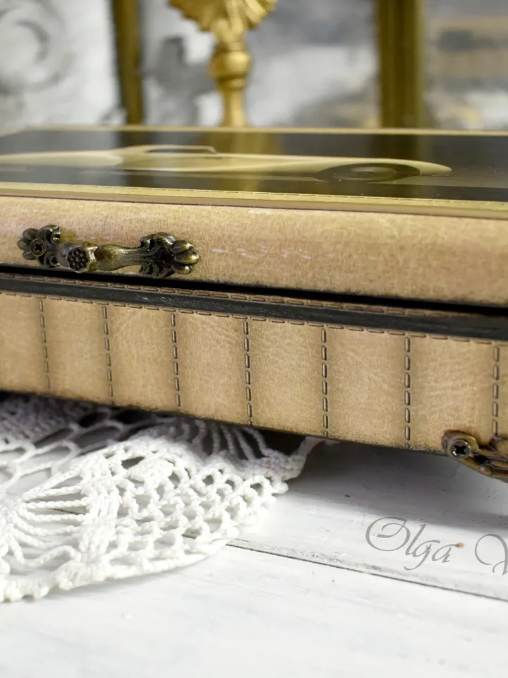 TALBOT banknote box made of solid casket for money or small items