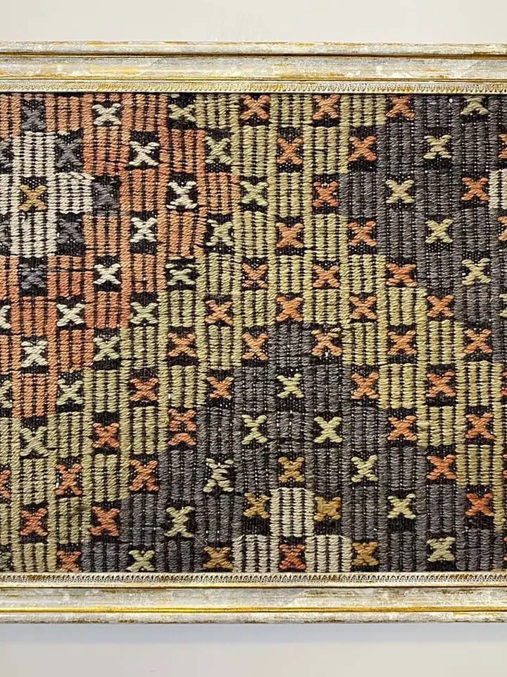 Hand-Woven Vintage Kilim Wall Hangings - Unique Home Decor - 50x70 cm - Boho Chic Woolen Art