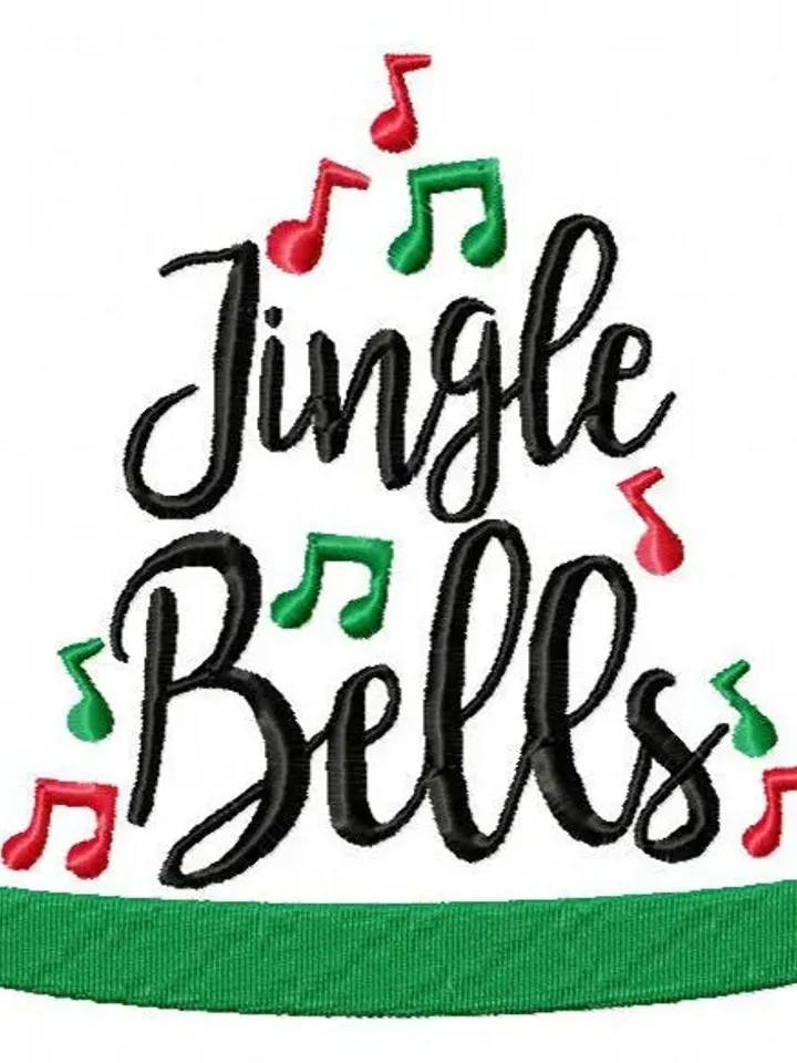 50% off,6 Christmas Song Titles Embroidery Design Degital Design Embrodery Design AppliqueDesign