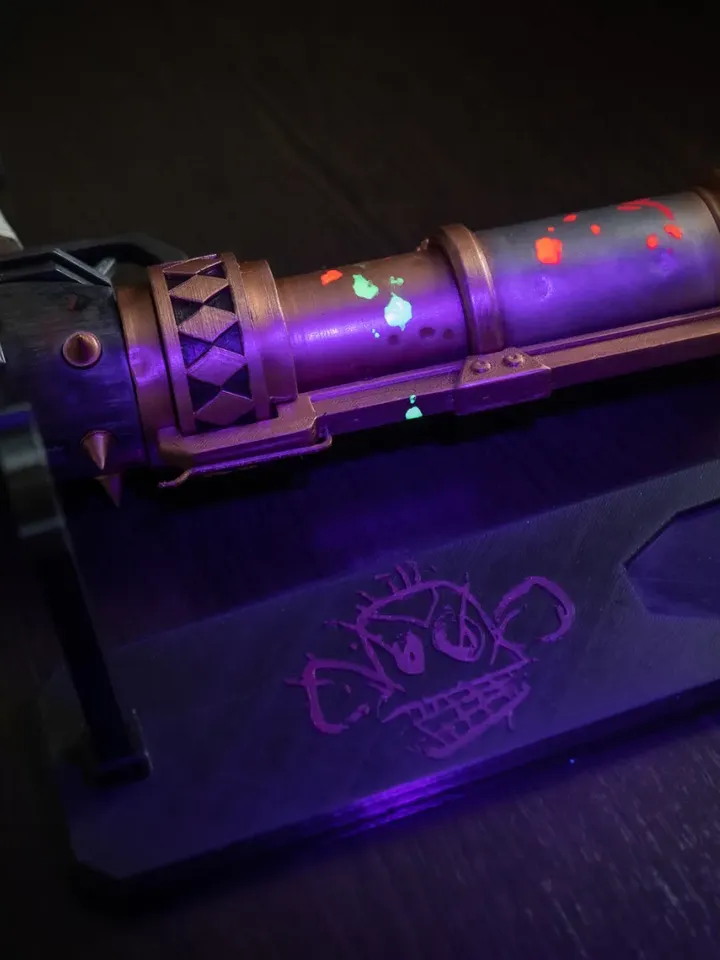 Jinx Gun Cosplay Prop – League of Legends Arcane Weapon