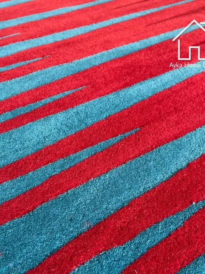 Modern Hand Tufted Rug Designer Modern Rug Living Room Rugs Kids Room Rugs Handmade rug Hand Tuft Area Rugs Custom Size Available