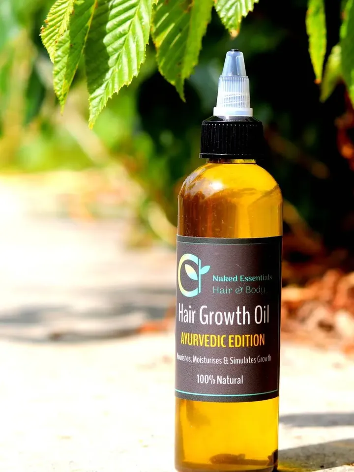 Ayurvedic Hair Product Bundle - Hair growth Oil, Hair Gel, Leave-in Conditioner - Natural, Vegan, Conditioning Hair Care- For All Hair Types