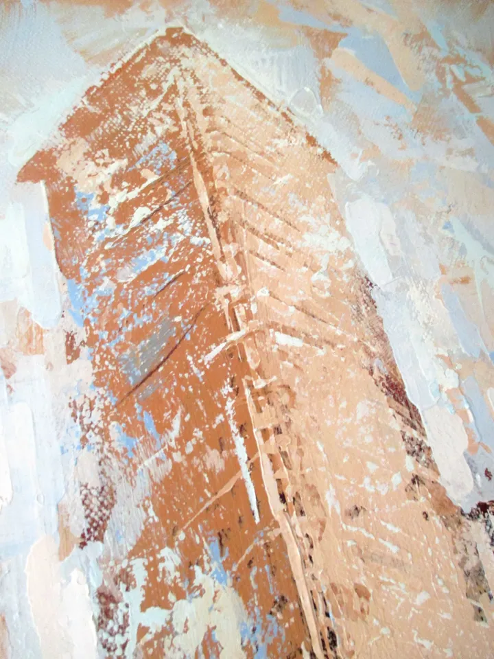 New York Painting ORIGINAL PAINTING ON CANVAS, Flatiron Building by Walperion