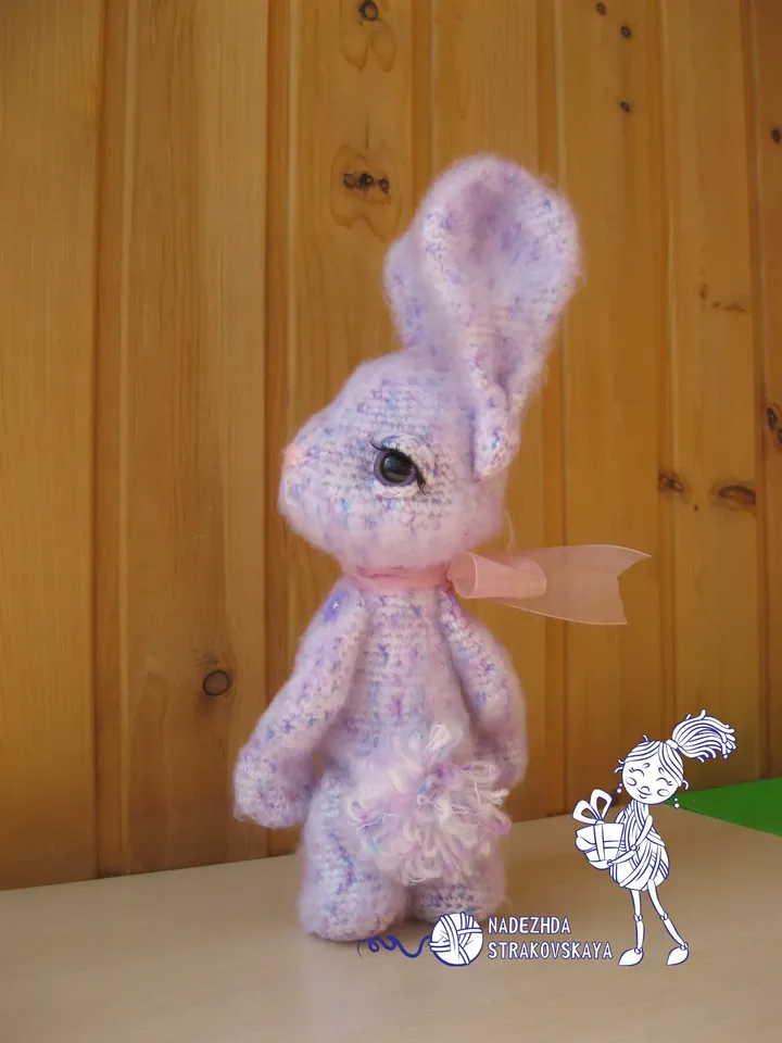 TUTORIAL: Lavender Bunny, detailed crochet pattern*