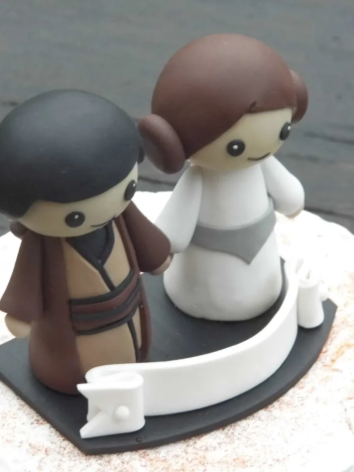 Movie Character Wedding Gift For Couple, Unique Wedding Gift From Bride to Groom, Movie Character Figurines, Funny Wedding Anniversary Gift