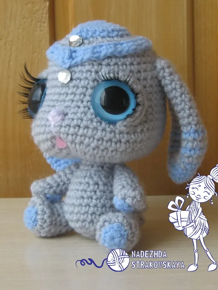 TUTORIAL: Kawaii style Bunny cute little crochet pattern*