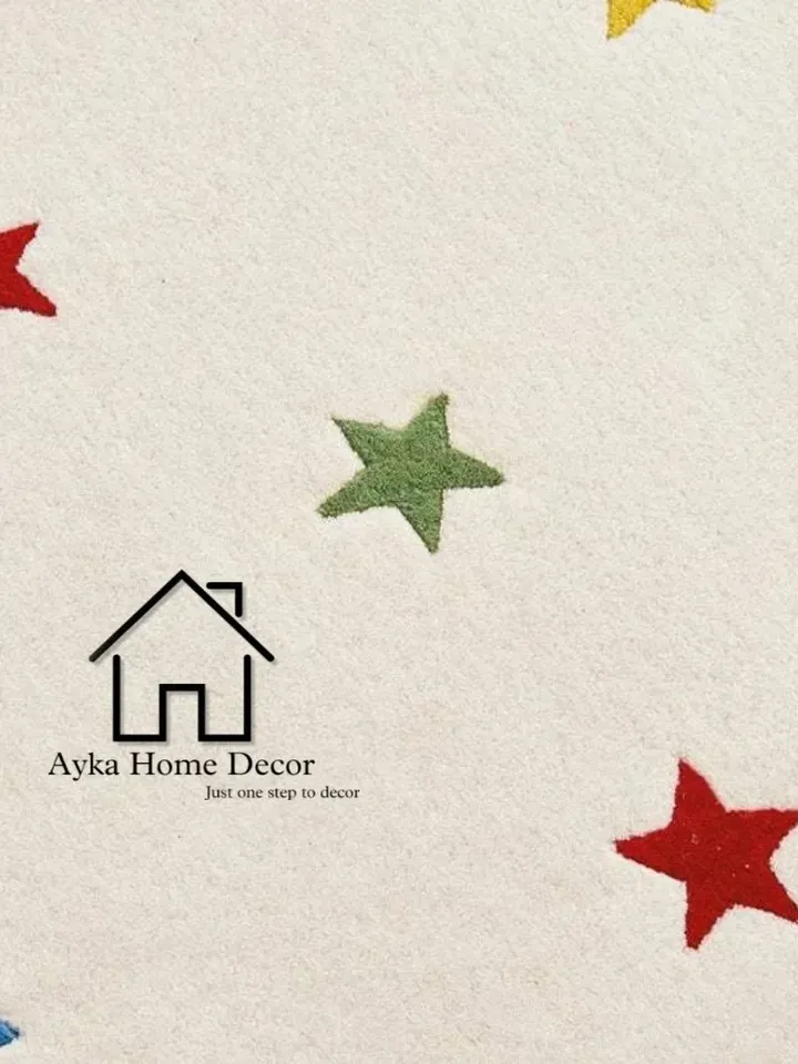 Ayka HandMade Tufted 100% Fine wool Trending carpets and rugs for Living Room and for kids room / Christmas Gift