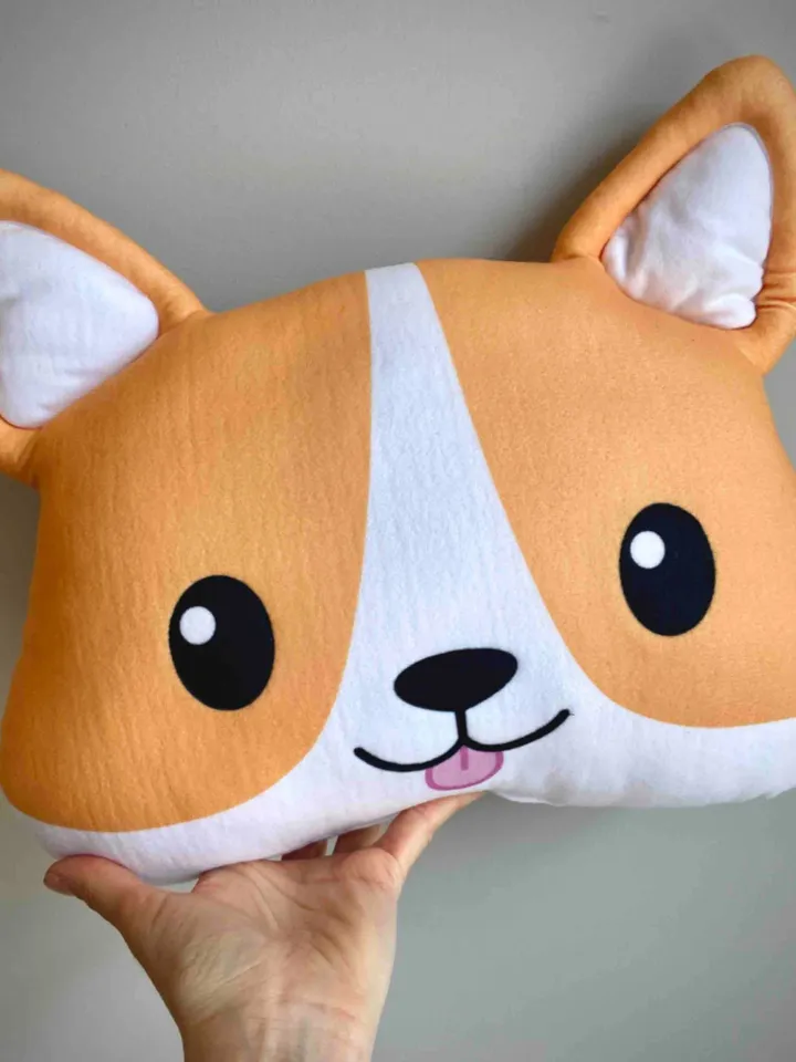 Corgi pillow / corgi gift / corgi dog / pembroke / welsh corgi / puppy pillow / cute corgi / kawaii corgi / dog pillow / cute puppy
