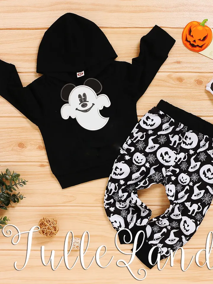 Halloween Mouse Ghost Machine embroidery applique design