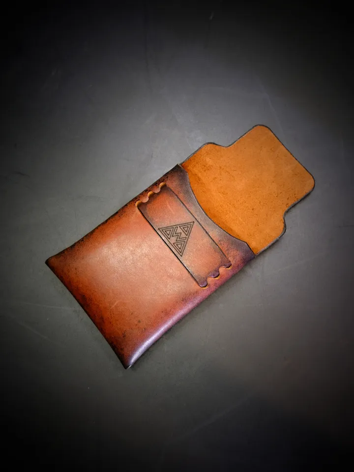 Stitchless Leather pattern - Field notes cover, passport cover NS4