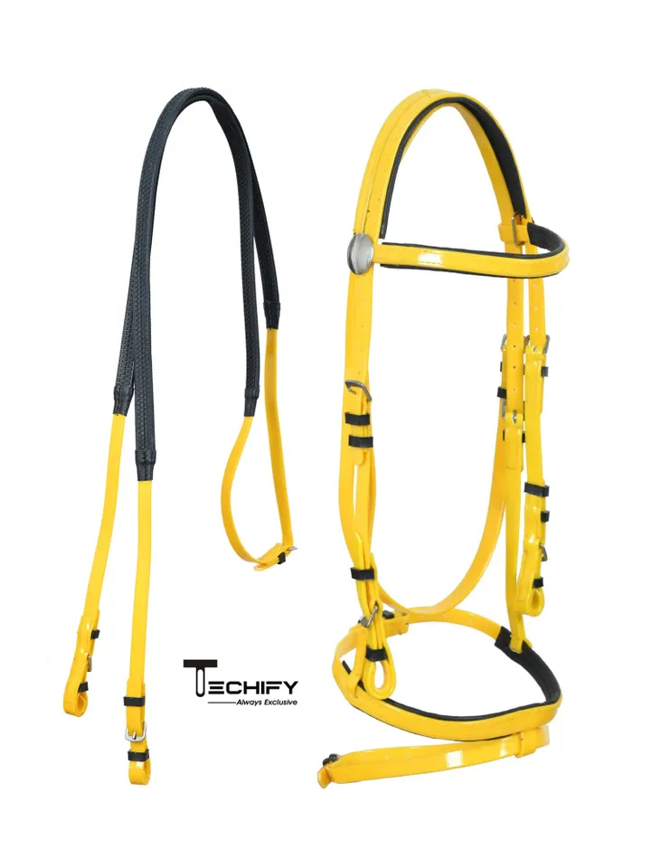 Horse Bridle Dressage tack for All-Weather Riding waterproof Durable