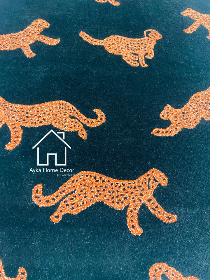 Wildo Soft Black Color Woolen Area Rug By Ayka For Hall Kitchen Living Room Bed Room Dining Room Kids Room Carpet / Home Decor Rug Christmas
