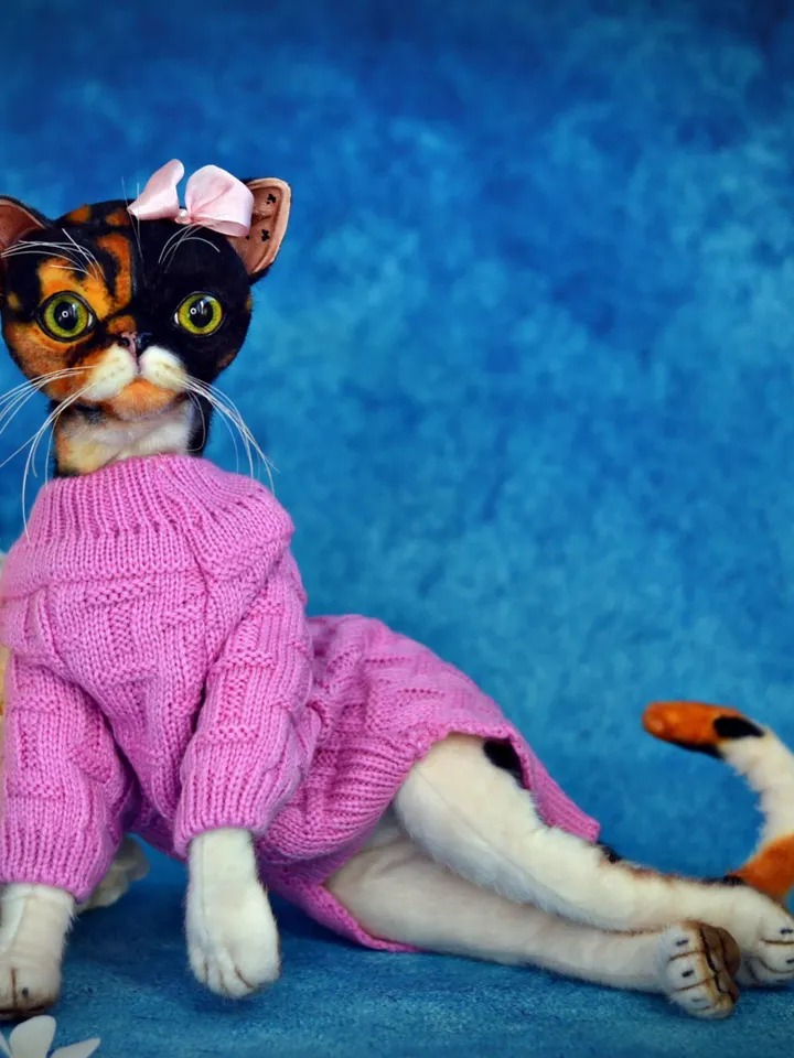 Cat sewing pattern, Pattern stuffed animal, Pattern PDF-Teddy , Teddy The Cat , Animal Pattern, Plush Cat, Cat Pattern,