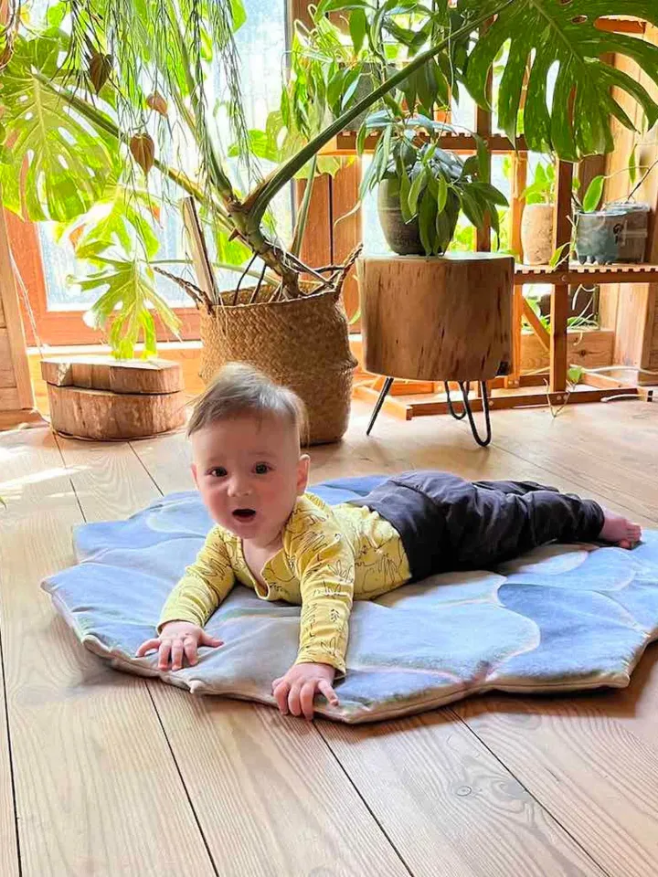 Succulent floor mat / succulent rug / baby play mat / kids floor mat / succulent play mat / cactus play mat / baby shower gift