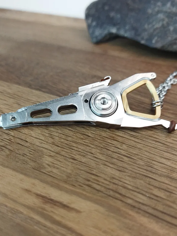 Cyberpunk necklace recovered Cybercore jewelry unisex Sci-fi necklace Boyfriend geek gift