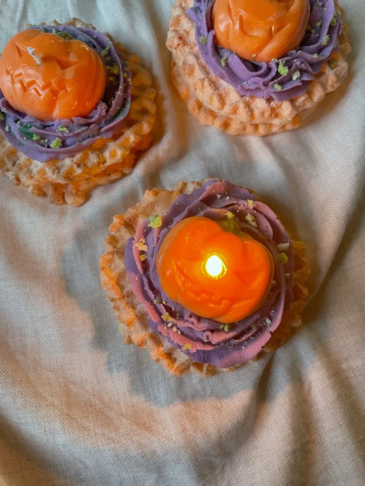 Pumpkin Candle | Halloween Candle | Spooky Season | Ghost Candle | Fall Candle