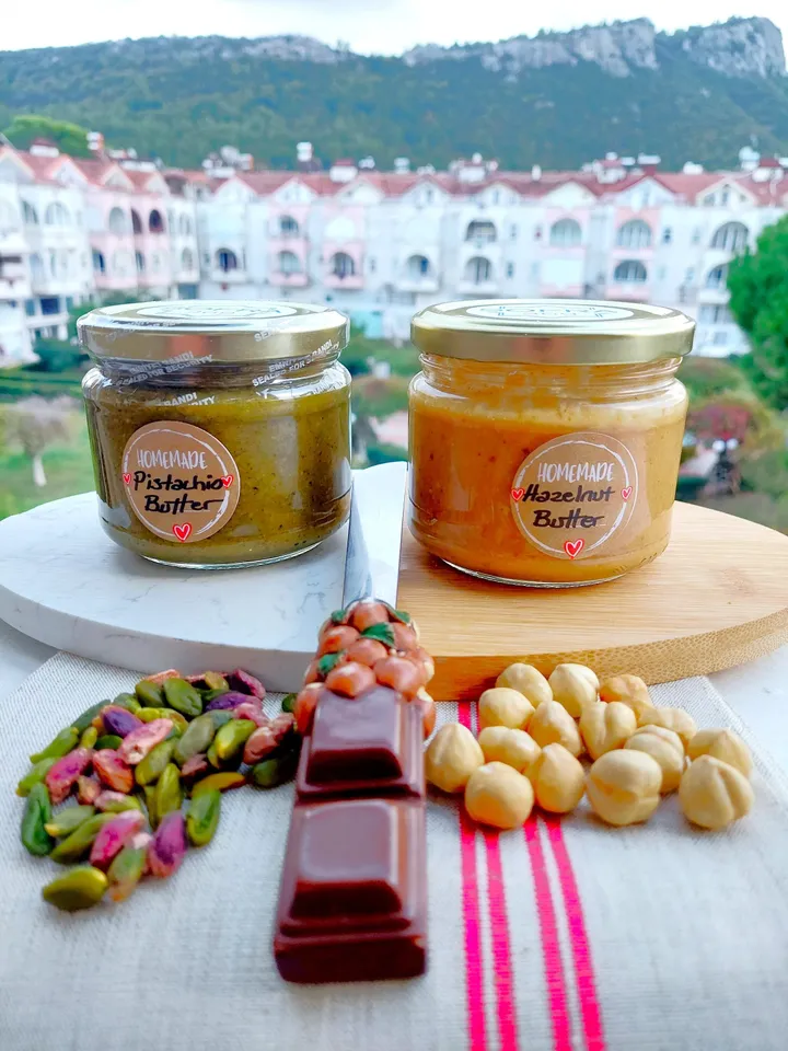 Homemade Organic Pistachio Butter | Roasted-Unsalted Pistachio Cream Spread | Pistachio Paste For Baking