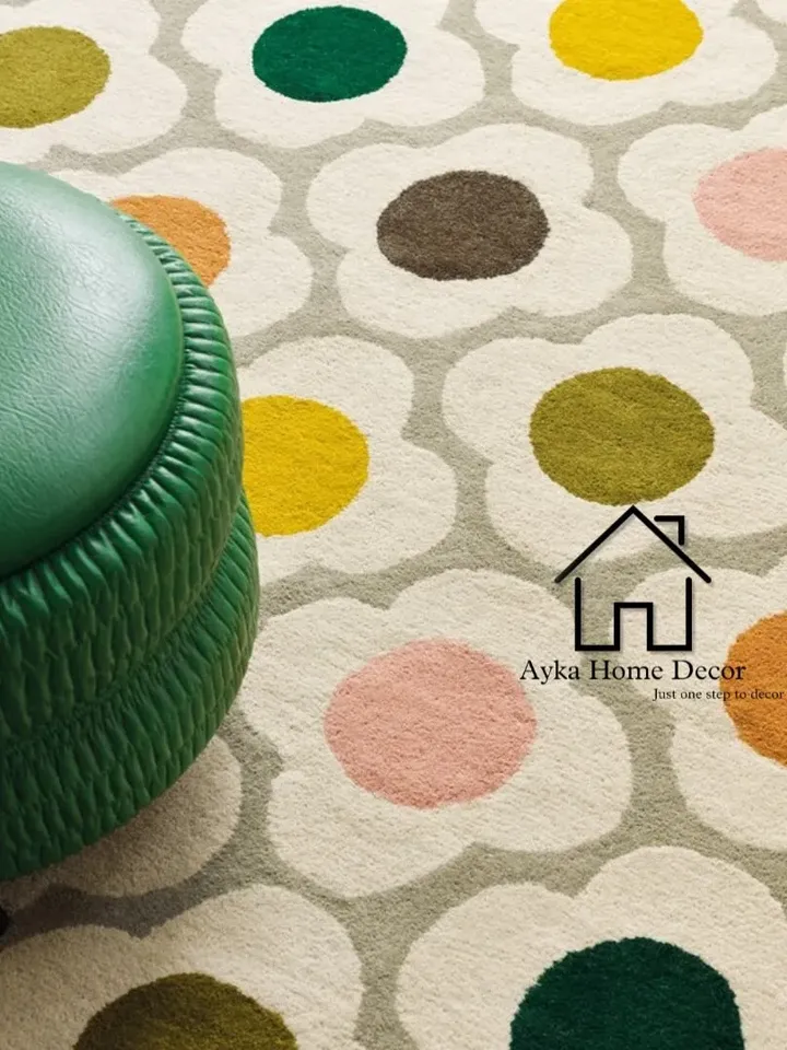 Ayka HandMade Tufted 100% Fine wool Trending carpets and rugs for Living Room and for kids room / Kids Rug / Hall Rugs / Christmas Gifts
