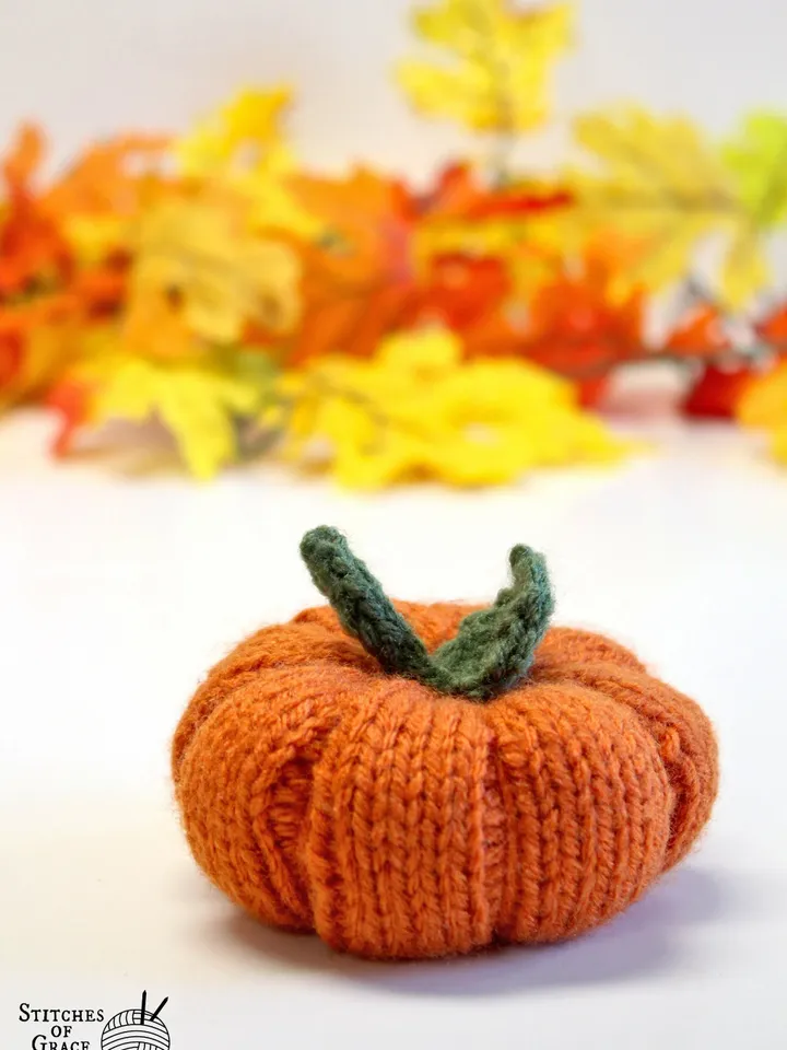 Knit Yarn Pumpkin, Fall Home Décor, Autumn Decorations, Halloween Costume Props, Stuffed Pumpkin Patch Items, Orange Colored Gift Baskets