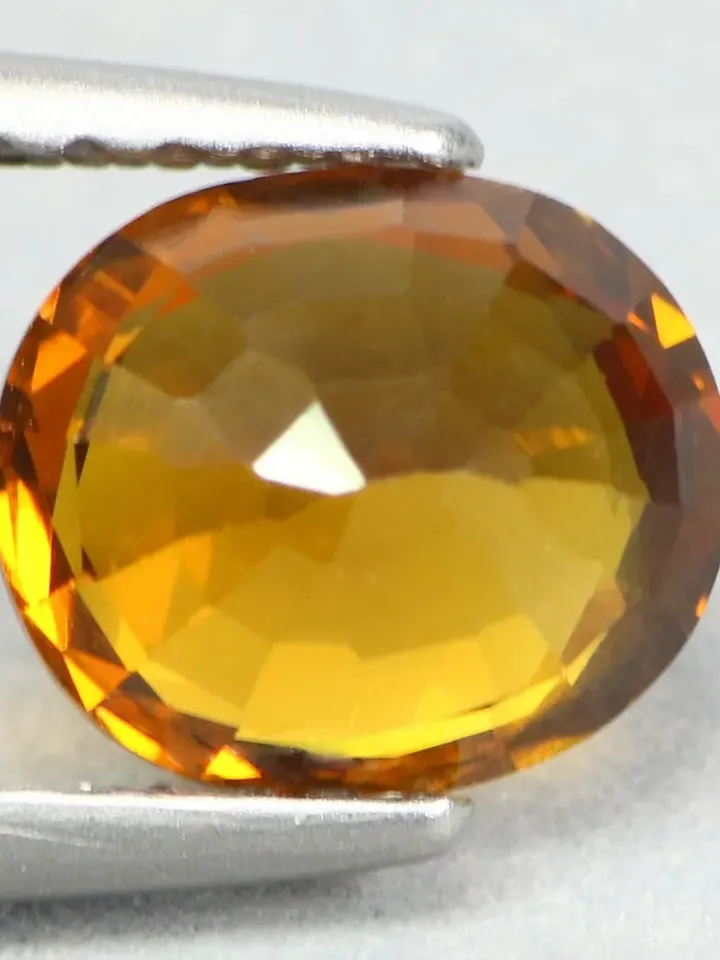 1.41 ct Stunning Rarest Unheated 100% Natural Orange Mali Garnet Loose Gemstone