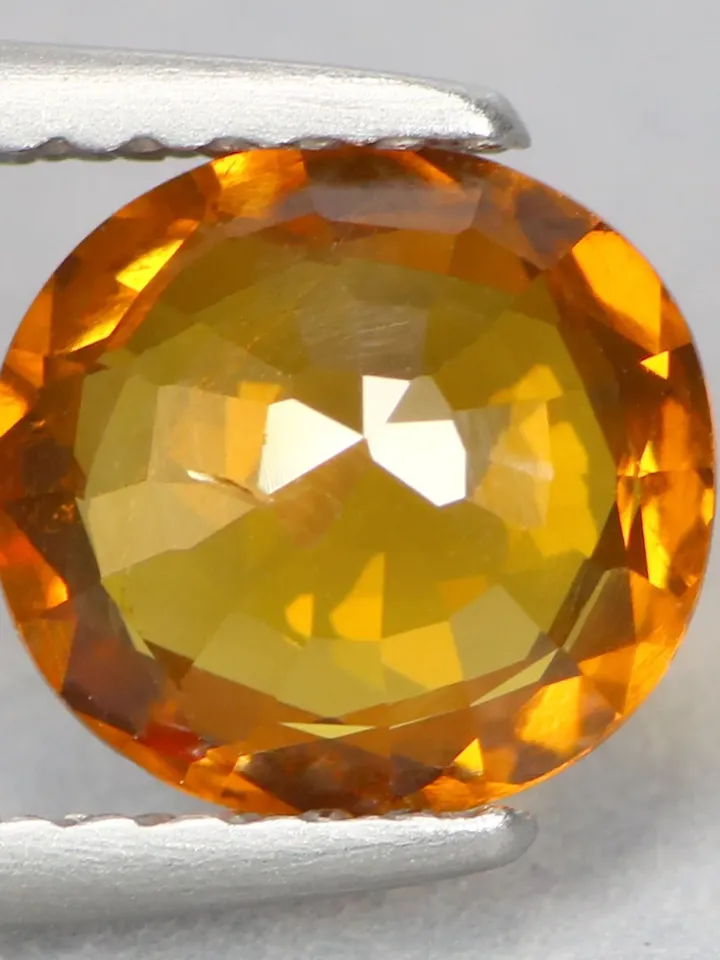 1.42 CT Stunning Rarest Unheated 100% Natural Orange Mali Garnet Loose Gemstone
