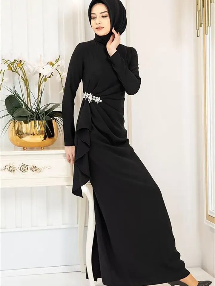 AHUNARE HIJAB - Wedding Dress, Muslim Evening Gown, Nikah, Islamic Wedding, Engagement, Bridesmaid