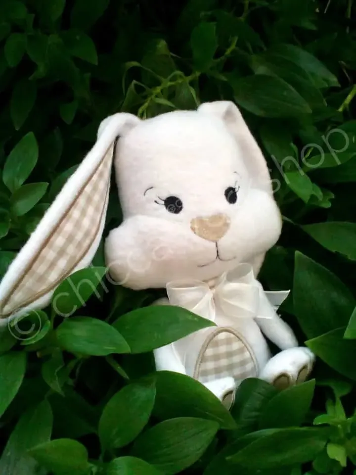ITH - Coniglietto Softie - Ricamo a macchina - Download Digitale