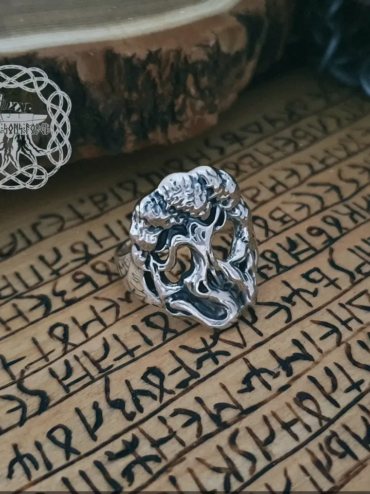 Yggdrasil Ring, World Tree Ring, Viking Ring, Sterling Silver Ring, Norse Ring, Norse Jewelry, Viking Jewelry