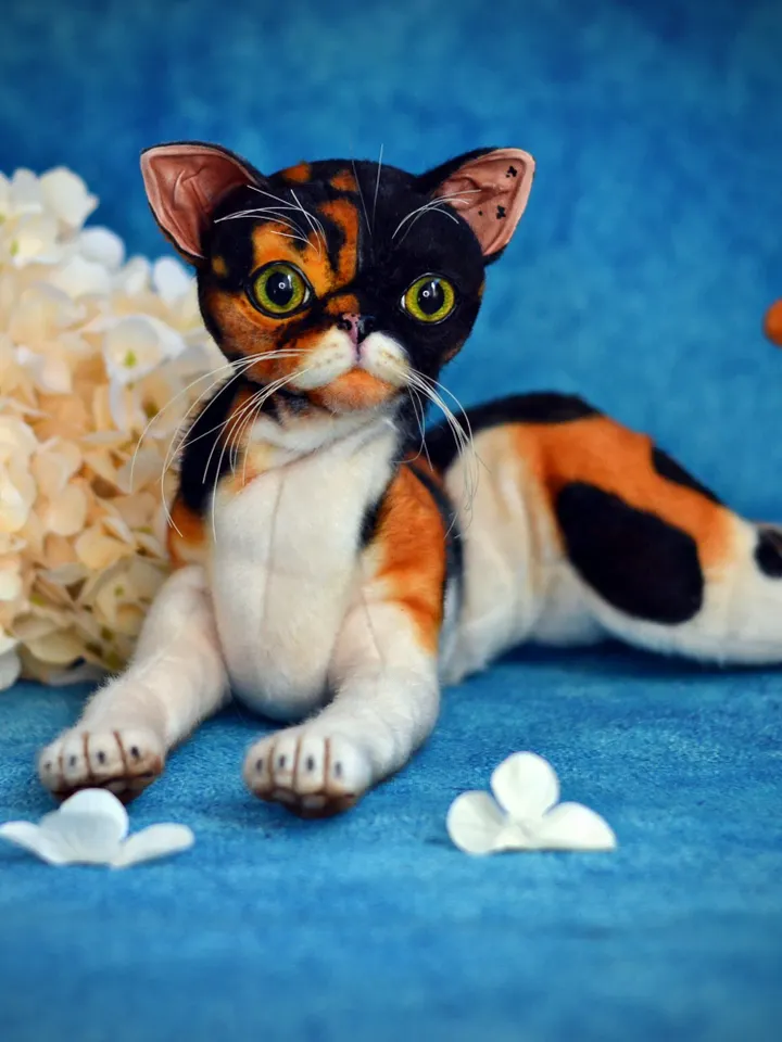 Cat sewing pattern, Pattern stuffed animal, Pattern PDF-Teddy , Teddy The Cat , Animal Pattern, Plush Cat, Cat Pattern,