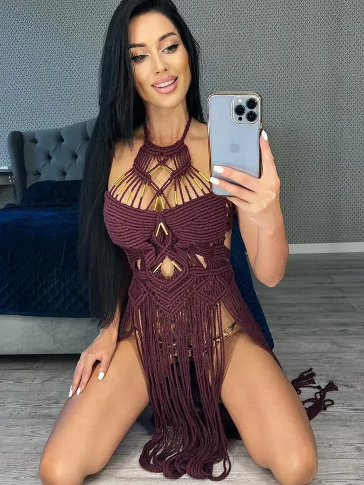 Java Macrame Dress