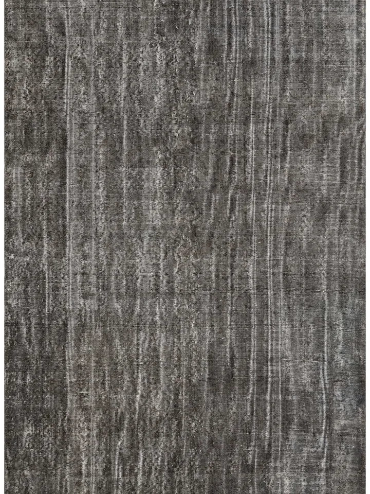 TurkishTales: Handmade Gray Rug, Vintage Turkish Carpet, 163x255cm, a Tale of Beauty and History.