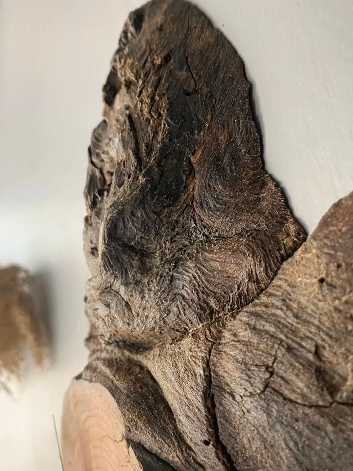 Chestnut Wood Wall Clock, Unique Wall Clock, Farmhouse Wall Clock, Rustic Wall Clock, Small Wall Clock, Handmade Clock